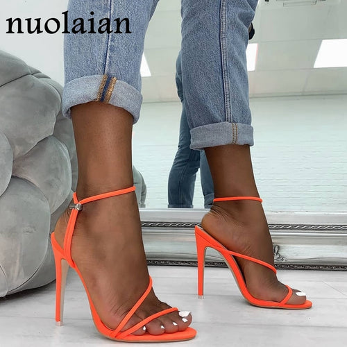 11CM Summer Gladiator Platform Pump Shoes Women Peep Toe High Heel Shoes Woman Party Wedding Shoe High Heels Pumps Chaussure