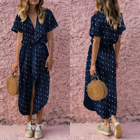 2019 New Women's Dress Sweet Summer Casual Fashion Bohemian Print Thin Strap Sleeveless  Black Dress for Women